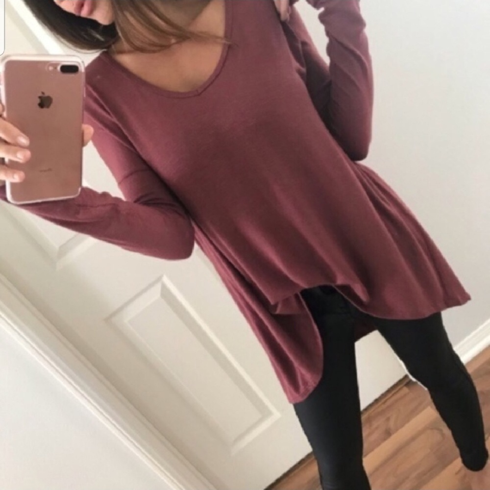 Maroon Tunic